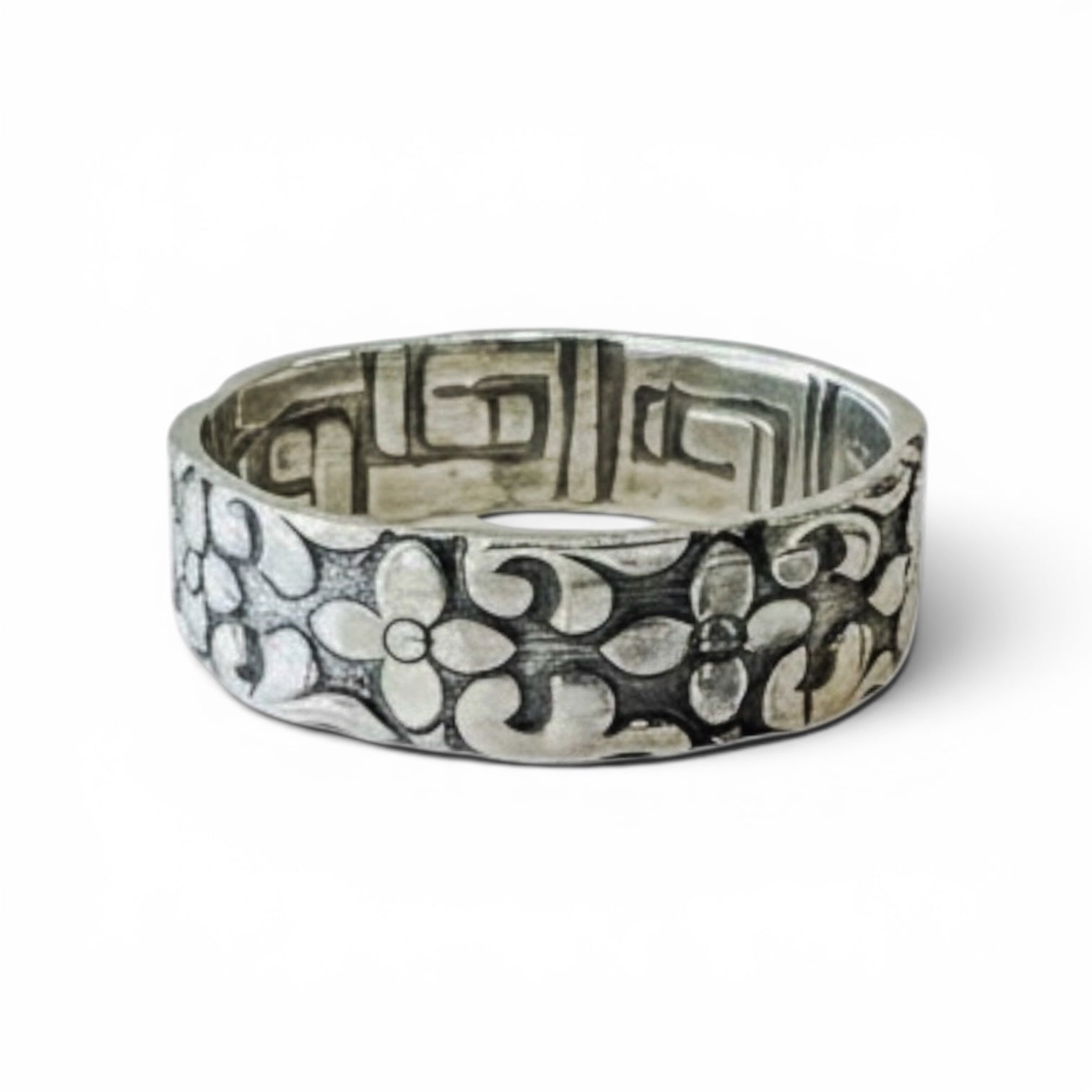 ‘Prana’ Sterling Silver Ring