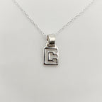 'Greka' Sterling Silver Delicate Necklace