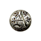 a silver personalised initial jewellery housewarming gift handmade by bottlebee in nottingham