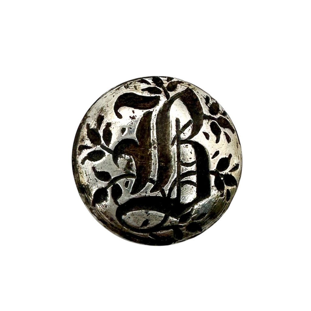 b silver personalised initial jewellery housewarming gift handmade by bottlebee in nottingham