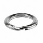 sterling silver round keyring for a housewarming gift