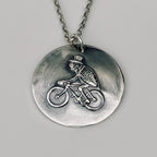 'Circus Flea' Sterling Silver Necklace