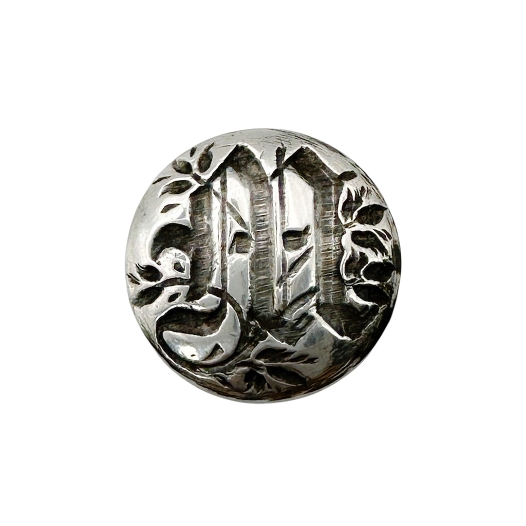 m silver personalised initial jewellery housewarming gift handmade by bottlebee in nottingham