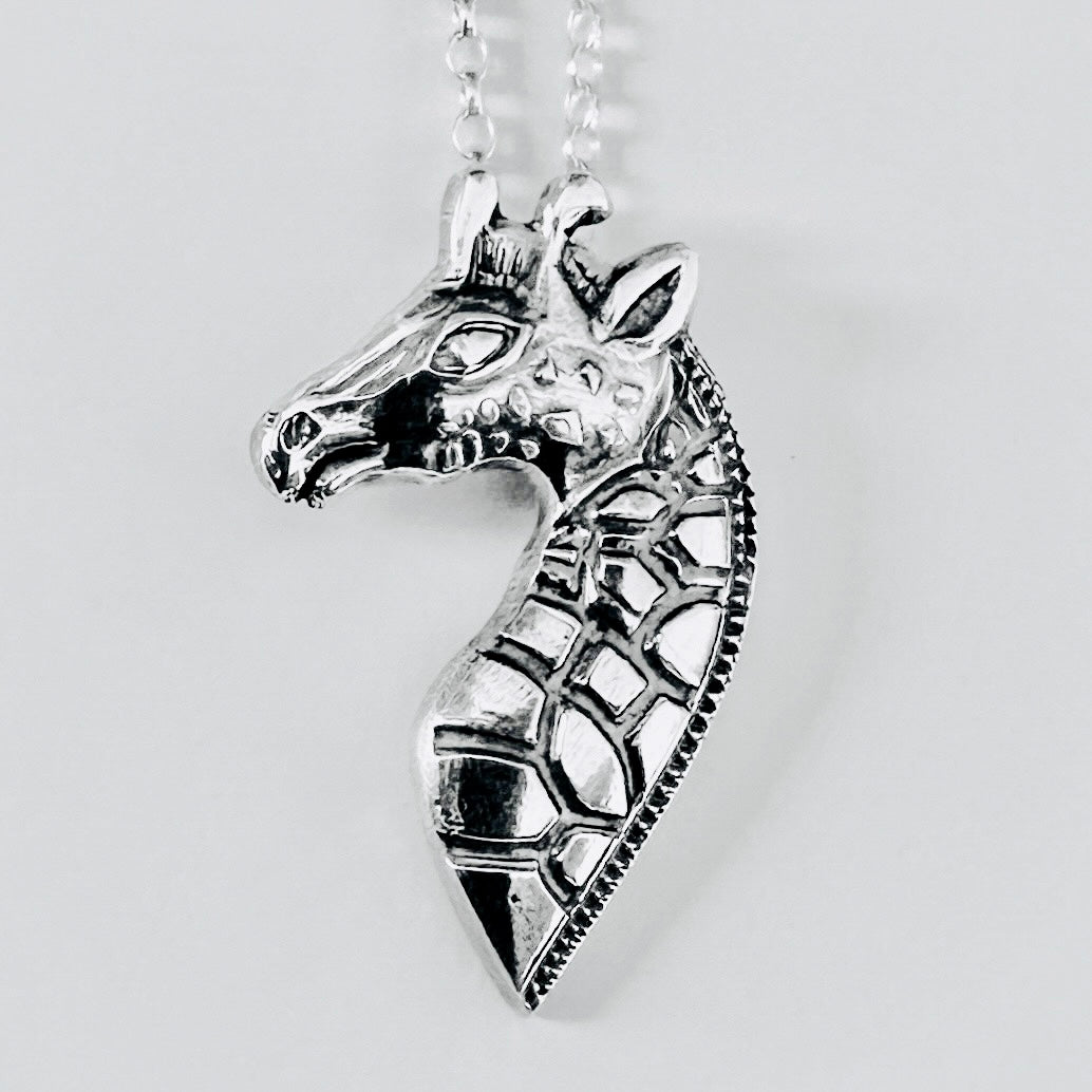 'Giraffe' Sterling Silver Necklace