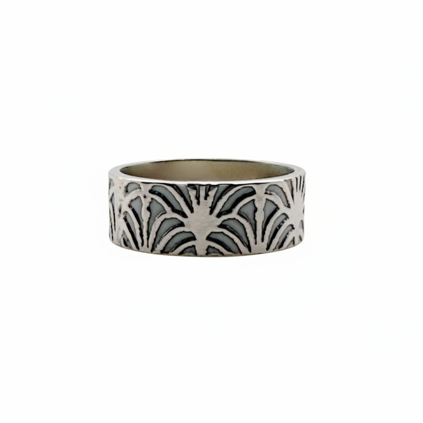 handmade silver wedding rings for couples or him or her in Nottingham jewellery