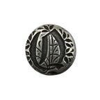 q silver personalised initial jewellery housewarming gift handmade by bottlebee in nottingham